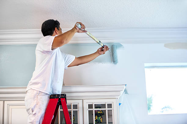 What is the difference between interior and exterior residential painting services in Kansas?